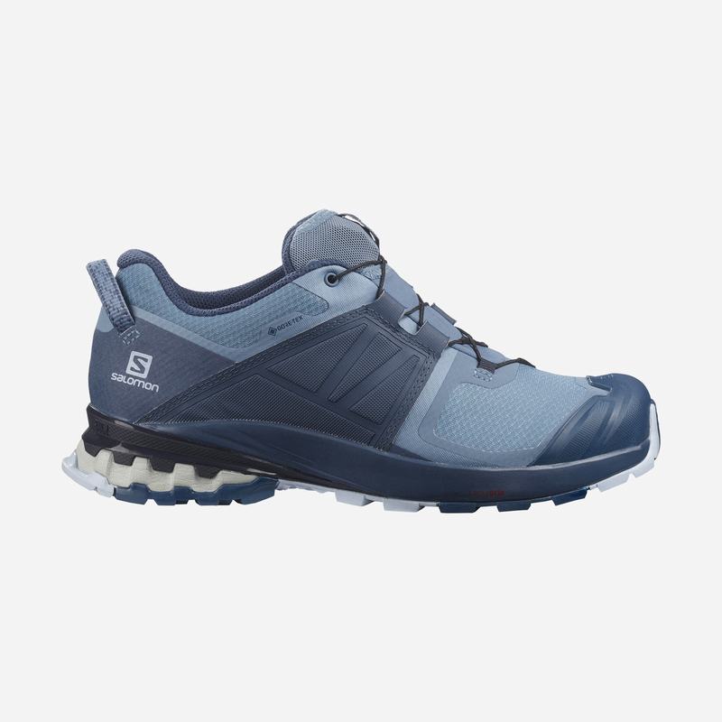 Buty Do Biegania W Terenie Damskie Salomon XA WILD GORE-TEX - Niebieskie - Polska (473-TMLQHD)